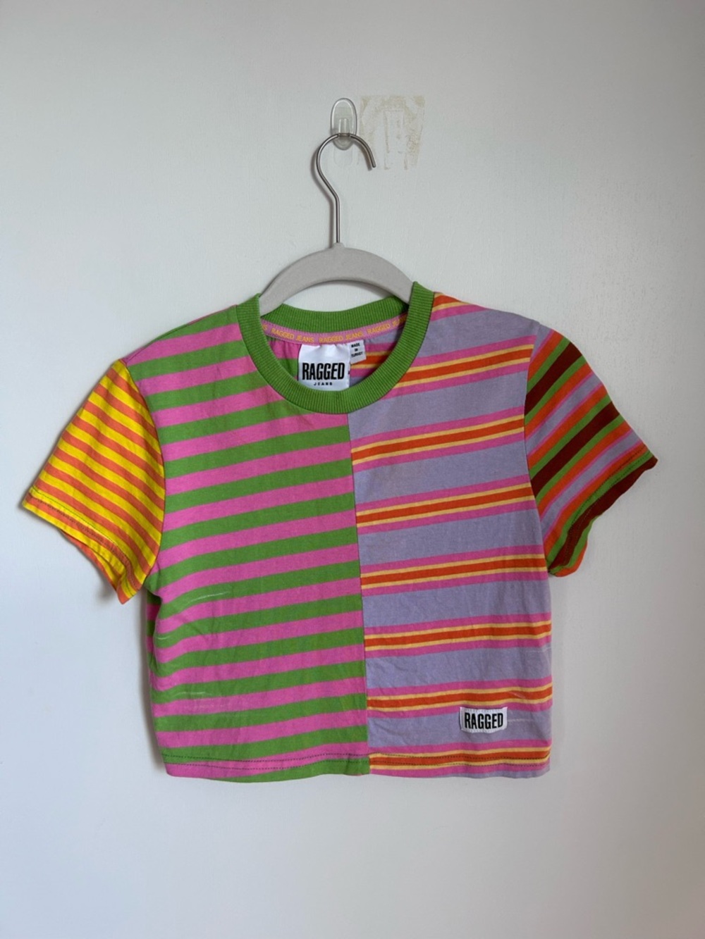 Ragged cropped tee